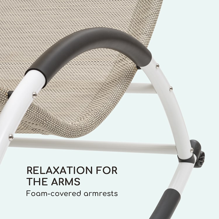 Brentwood Double Rocker schommelstoel golfvorm