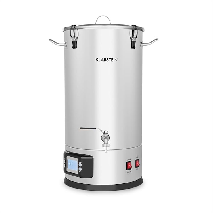Maischfest Maischekessel 5 Teile 1500/3000W 35l LCD Edelstahl