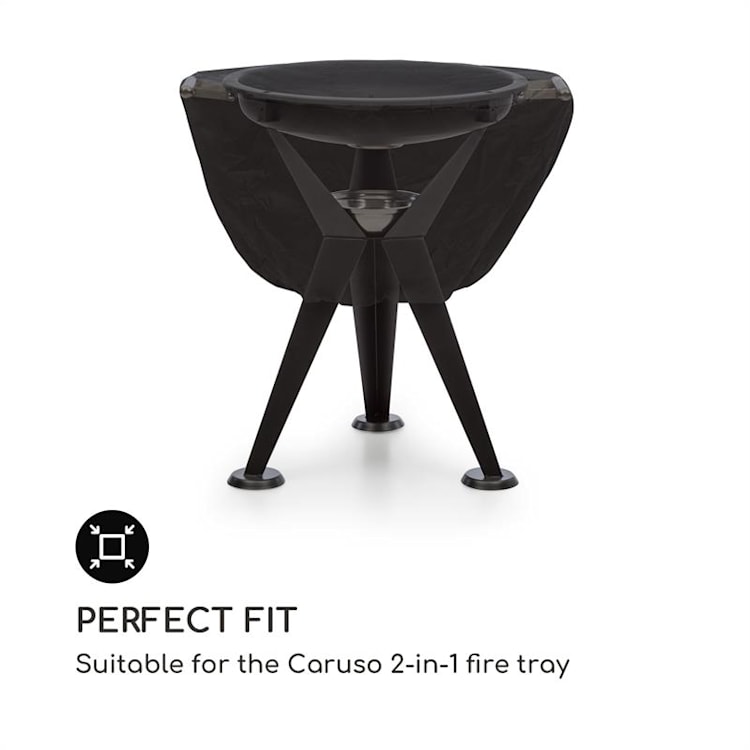 Caruso, protecție la intemperii, nylon 600D, impermeabil, negru