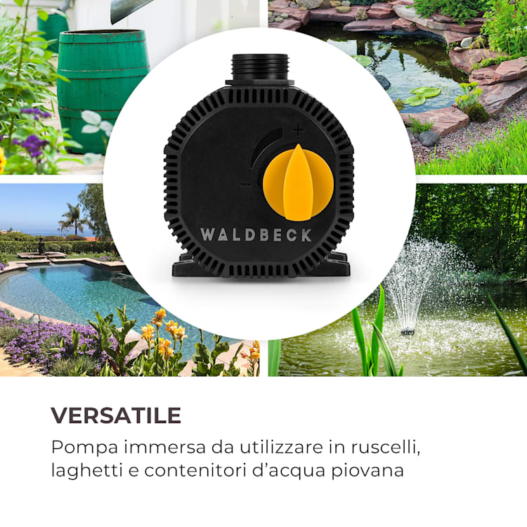 Nemesis T35 pompa per laghetto 35W potenza 2 m altezza di estrazione 2300l/h portata 35 W