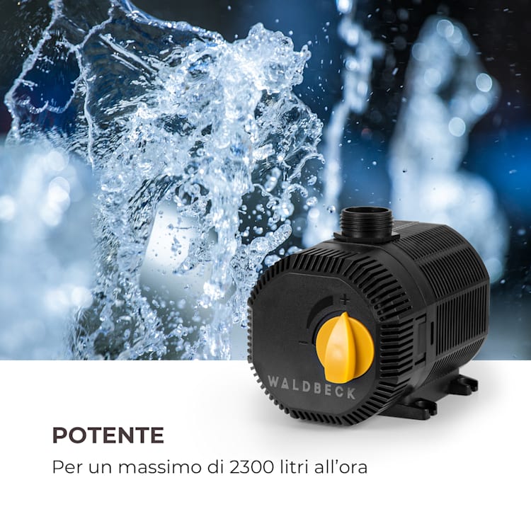 Nemesis T35 pompa per laghetto 35W potenza 2 m altezza di estrazione 2300l/h portata 35 W