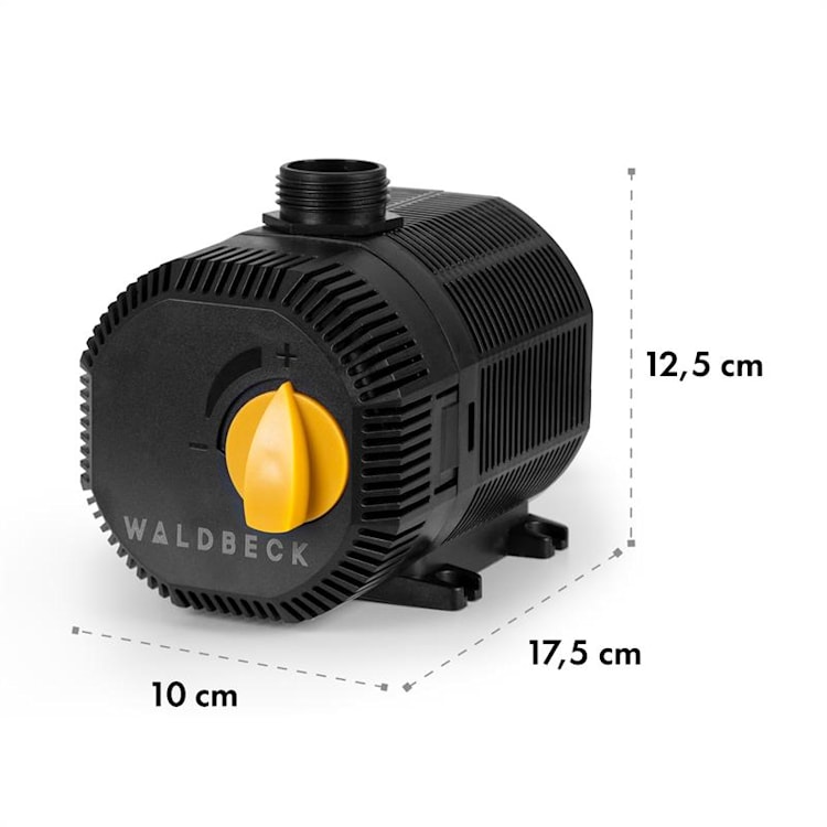 Nemesis T35 Teichpumpe 35W Leistung 2 m Förderhöhe 2300l/h Durchsatz 35 W