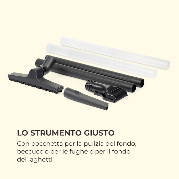 Lakeside Power aspirafango per laghetti 1400W 18kPa 35l serbatoio grigio
