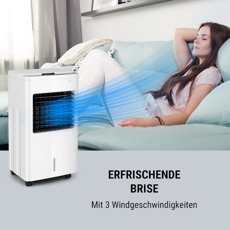 Freeze Me 3-in-1 Luftkühler 75W 400m³/h 8 Ltr Fernbedienung mobil