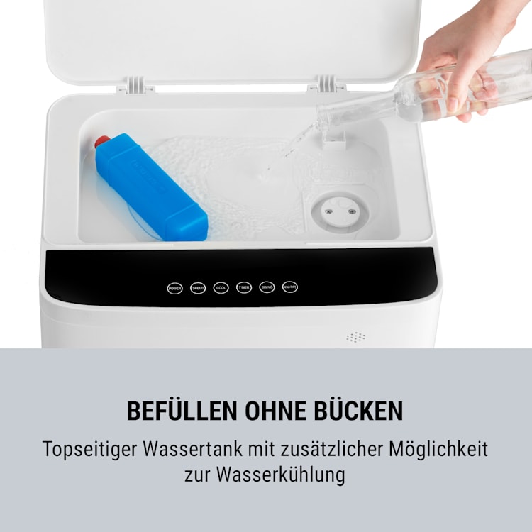 Freeze Me 3-in-1 Luftkühler 75W 400m³/h 8 Ltr Fernbedienung mobil