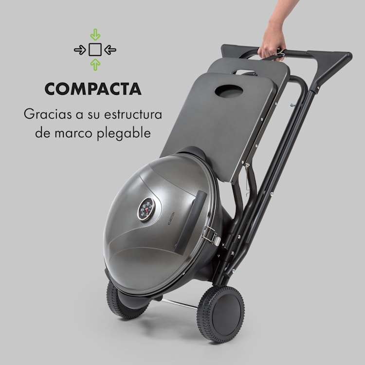 Tafelspitz Parrilla eléctrica 2000/2400 W Recubrimiento antiadherente Plegable Móvil