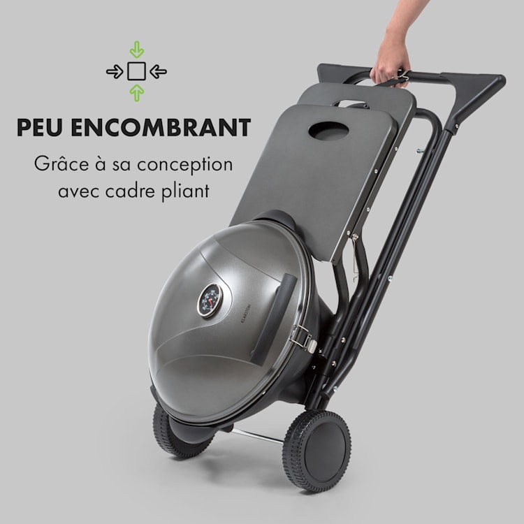 Tafelspitz Barbecue électrique pliable 2000/2400 W revêtement antiadhésif