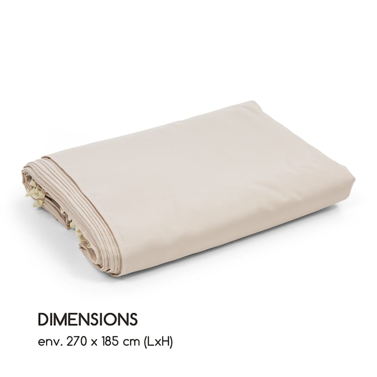 Pantheon Solid Sky paviljoen zijwanden 4 stuks 140g/m² beige Beige