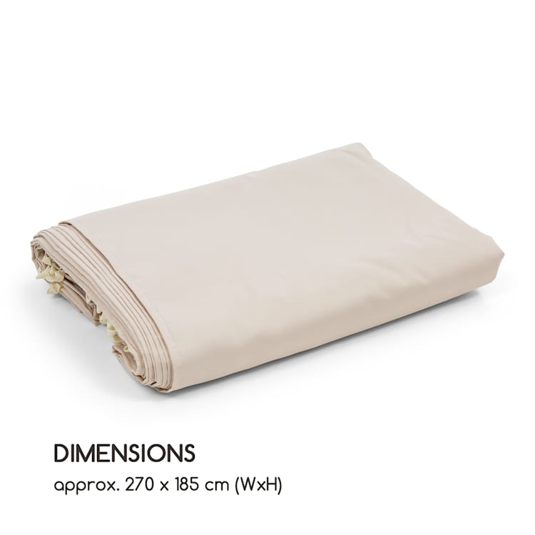 Pantheon Solid Sky paviljongin sivuseinät 4 kpl 140g/m² beige Beige