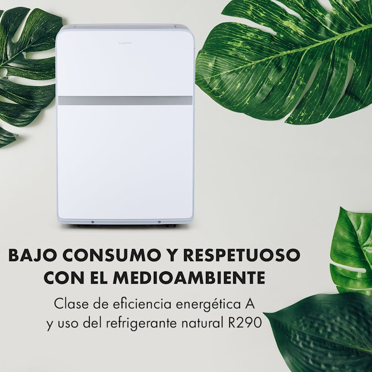 Ion Breeze Aire acondicionado portátil de 9000 BTU/2,6 kW 410 m³/h 16-32°C Blanco