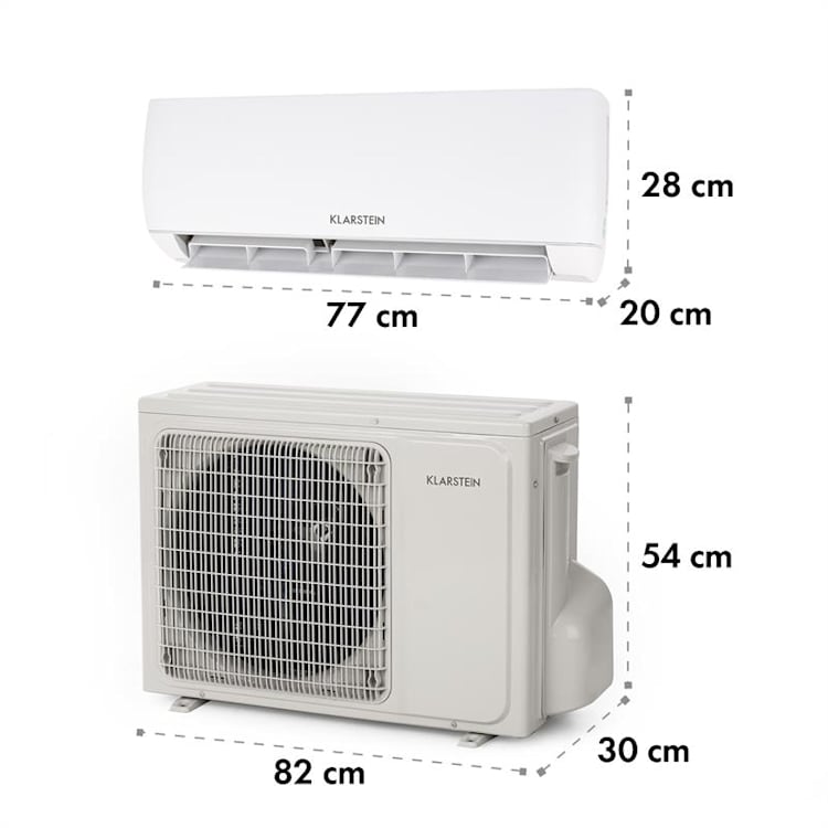 Windwaker Split-Klimaanlage 12.000 BTU/3,6 kW Luftdurchsatz 600m³/h 12.000 BTU