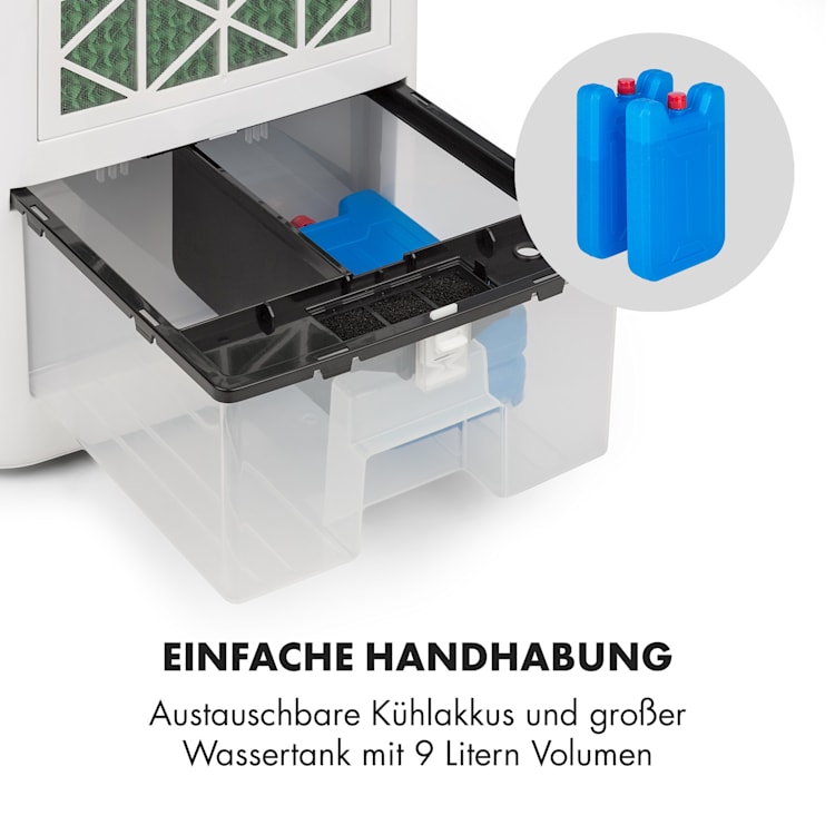 IceWind 4-in-1 Luftkühler Luftdurchsatz: 222 m³/h 36,5 Watt