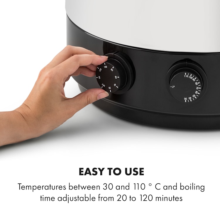KonfiStar 40 Stérilisateur distributeur de boissons 40 L 110 °C 120min