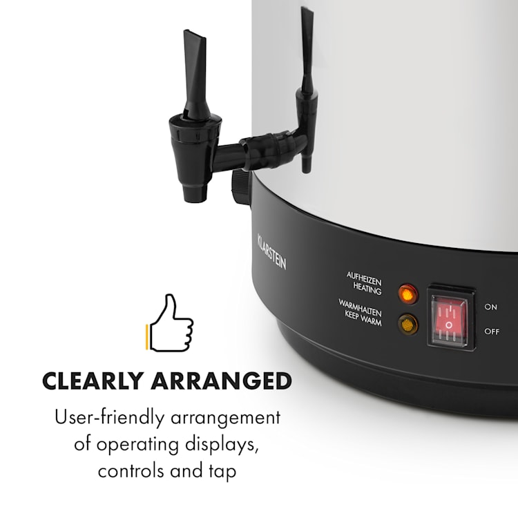 KonfiStar 40 Stérilisateur distributeur de boissons 40 L 110 °C 120min