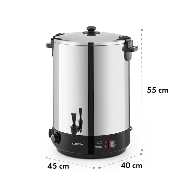 KonfiStar 40 Stérilisateur distributeur de boissons 40 L 110 °C 120min