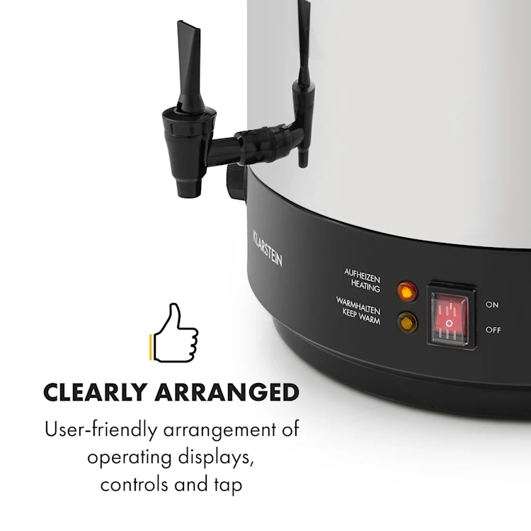 KonfiStar 60 Preserving Cooker Beverage Dispenser 60L 110 ° C 120min Stainless Steel 60 Ltr