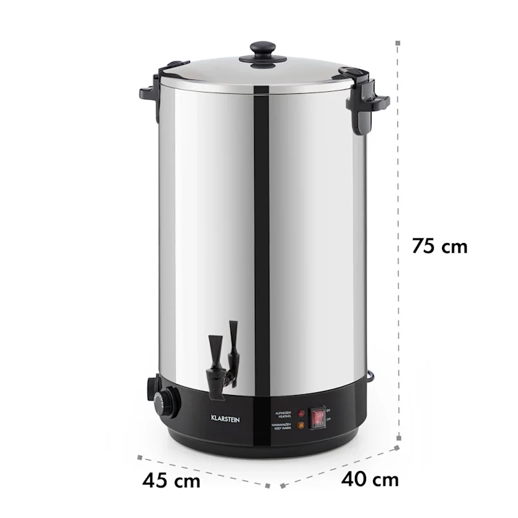 KonfiStar 60 Preserving Cooker Beverage Dispenser 60L 110 ° C 120min Stainless Steel 60 Ltr