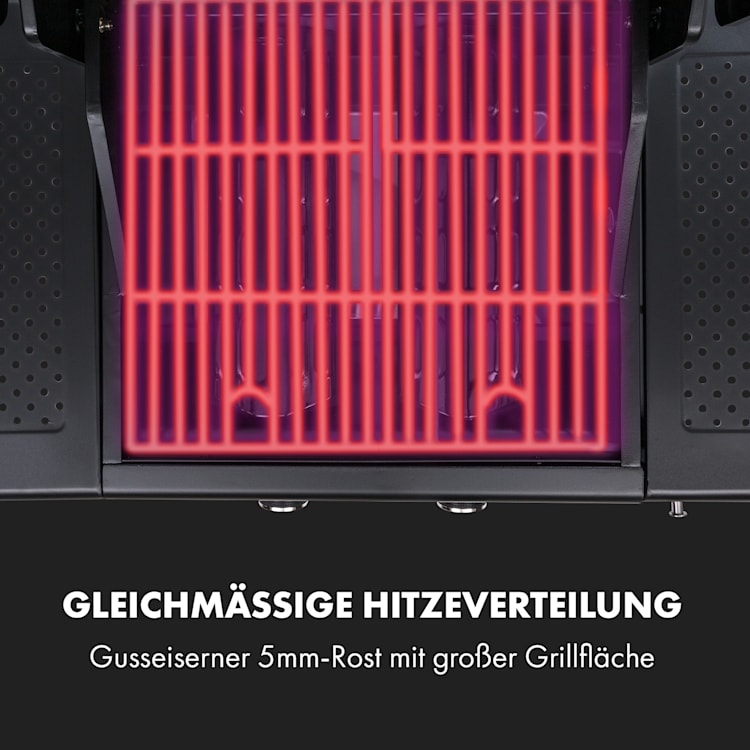 Gazooka 2.0T Gas BBQ Grill 2x3kW Brenner Edelstahl 2 Brenner