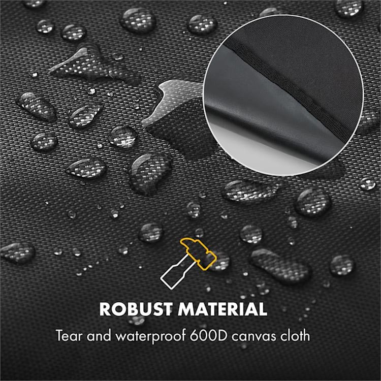 Gazooka 2.0T Wetterschutzhaube 600D Canvas 30/70% PE/PVC schwarz