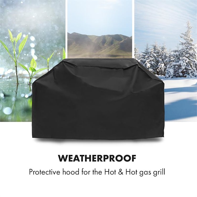 Hot & Hot Wetterschutzhaube 600D Canvas 30/70% PE/PVC schwarz