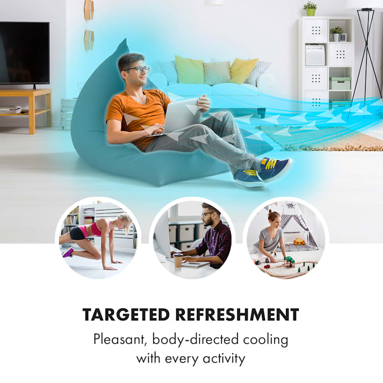 Rotator, léghűtő készülék, 110 W, 8 órás időzítő, távirányító, fehér Fehér