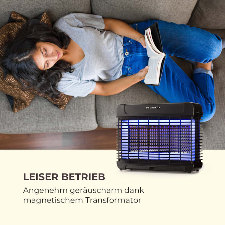 Mosquito Ex 5500 13W 150m² LEDs Auffangschale Kette schwarz Wirkungsbereich: 150 m²