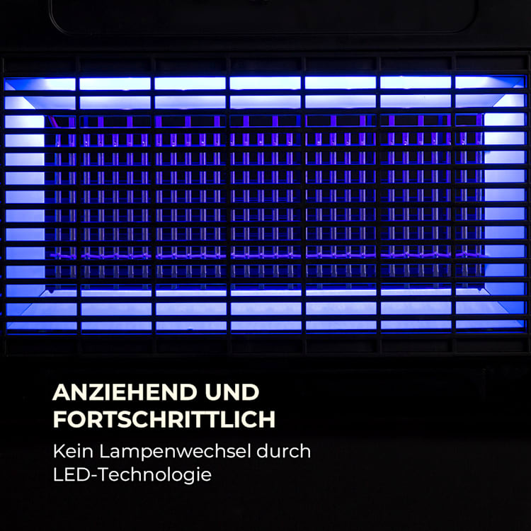 Mosquito Ex 5500 13W 150m² LEDs Auffangschale Kette schwarz Wirkungsbereich: 150 m²