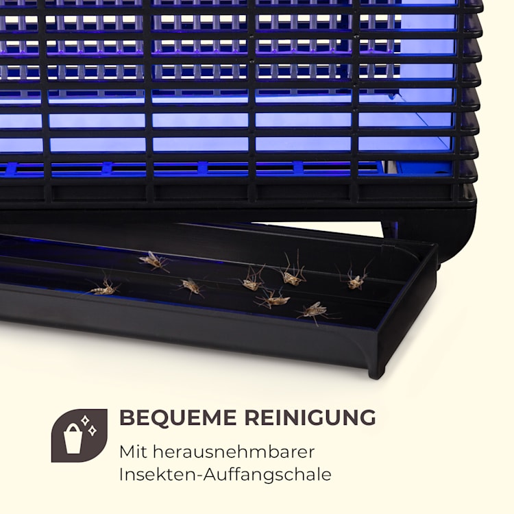Mosquito Ex 5500 13W 150m² LEDs Auffangschale Kette schwarz Wirkungsbereich: 150 m²