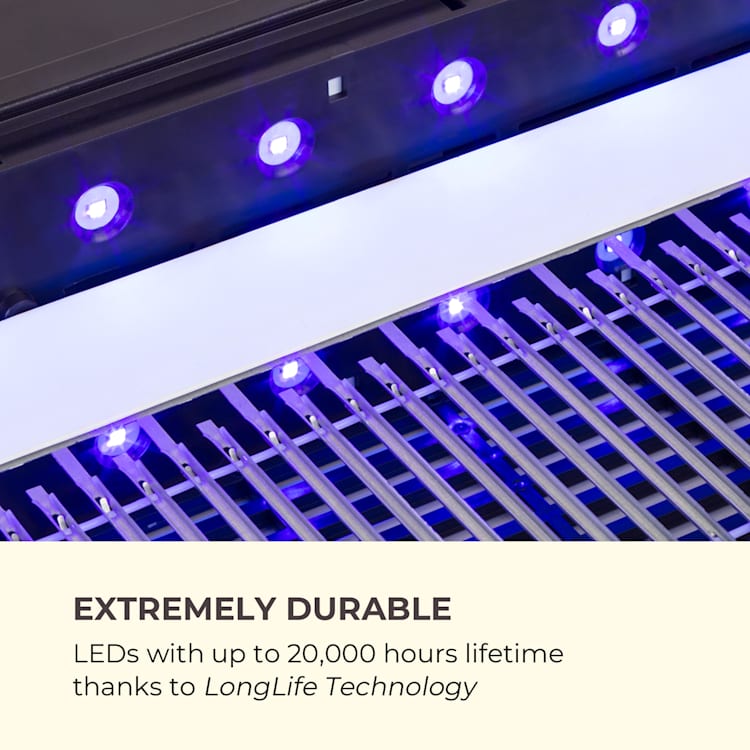 Mosquito Ex 9500 13W 300m² LED’s opvangschaal ketting zwart