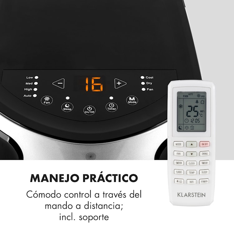 New Breeze ECO aire acondicionado portátil 10.000 BTU / 2,9 kW EEK A+