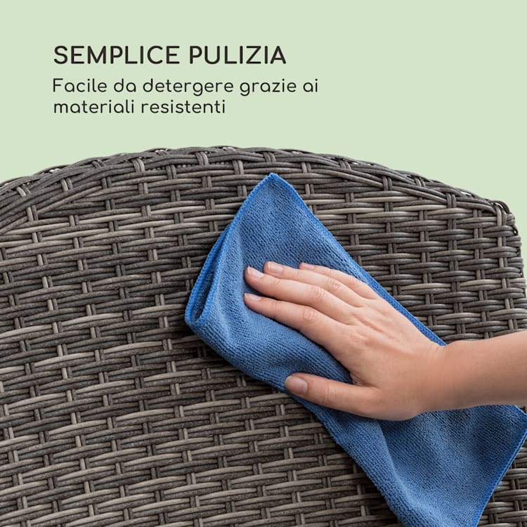 Comfort Siesta Poltrona Schienale Regolabile grigio scuro Grigio Scuro