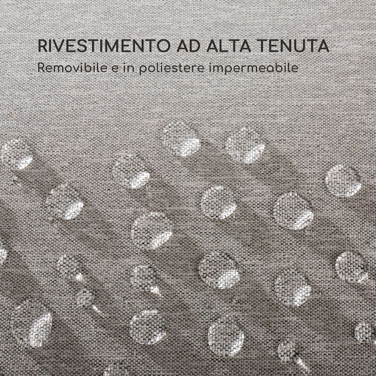 Comfort Siesta Poltrona Schienale Regolabile grigio scuro Grigio Scuro
