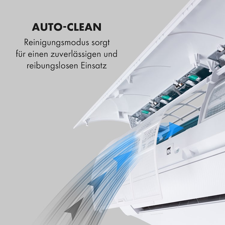 Windwaker Eco Split-Klimaanlage 12.000 BTU/3,5 kW Luftdurchsatz 680 m³/h max. A++ 12.000 BTU