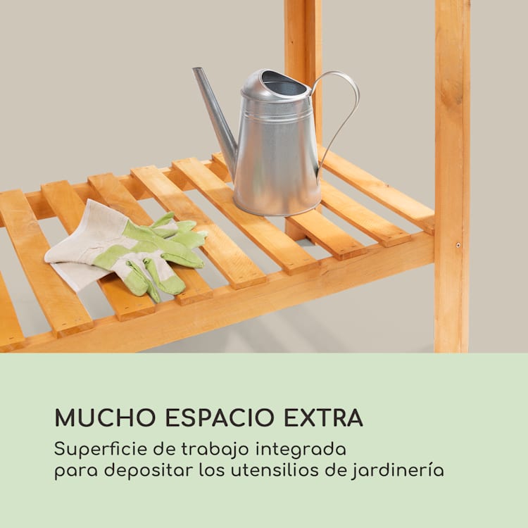 Altiplano Cubic Maceta elevada 100 x 100 x 50 Madera de pino Fieltro ErgoGrow 100 cm