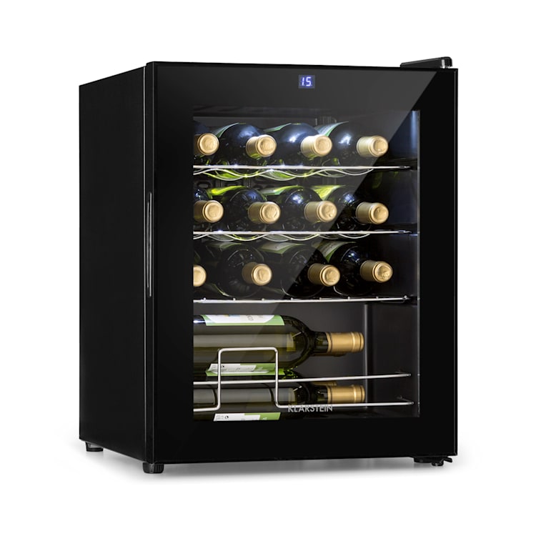 Shiraz 16 Uno - Frigorifero per vini, 42 l, pannello di controllo touch, 131 W, 5-18°C