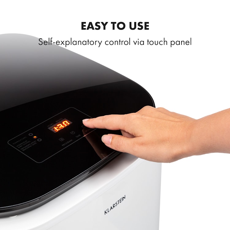 Zap Dry Clothes Dryer 820W 50l Touch Panel LED White / Black White