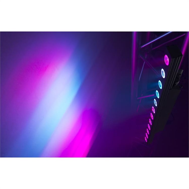 Professional LCB145, LED Bar, 12 x 8 W RGBW-LEDs Dimmer, schwarz