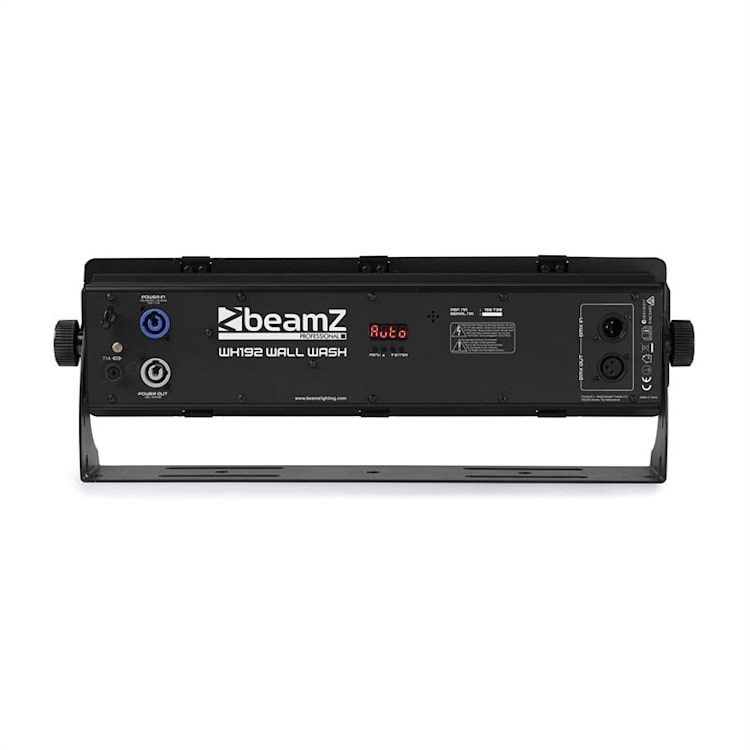 WH192, wall wash svetelný efekt, 100 W, 16 x 12 W 6 v 1 LED diódy, RGBWA-UV, IR diaľkový ovládač, čierny