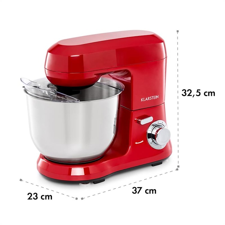 Bella Robusta Metal, kuhinjski aparat, 1200 W, 6 razina snage, 5,5 L, crveni Crvena