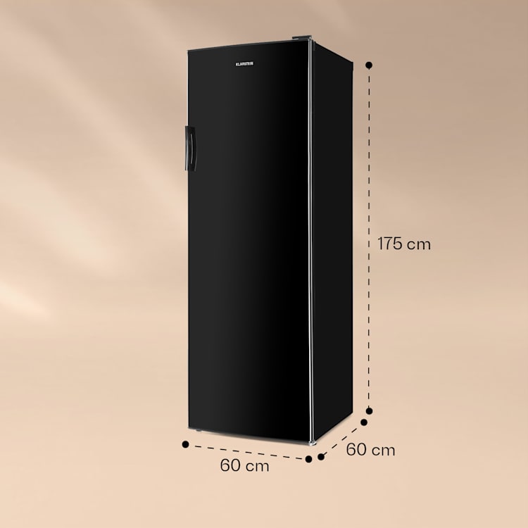 BigBoy Frigorífico 337l Crisper 6 niveles CEE Negro 323 L