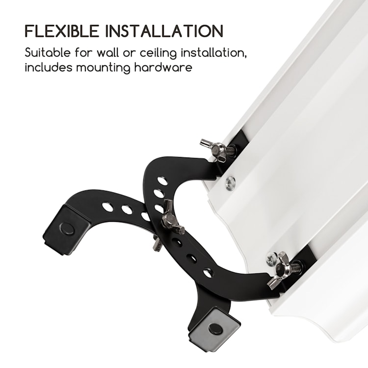 Cosmic Beam Plus, infravörös hősugárzó, 2400 W, IP44, távirányító, fehér 2400 W | Plus | Fehér