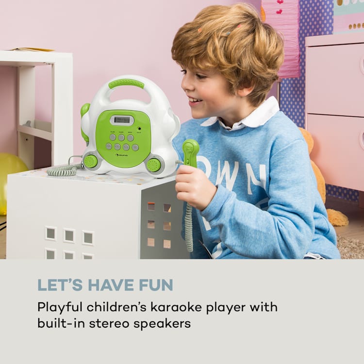 Pocket Rocker BT karaoke speler BT USB-poort MP3 2xmicro groen