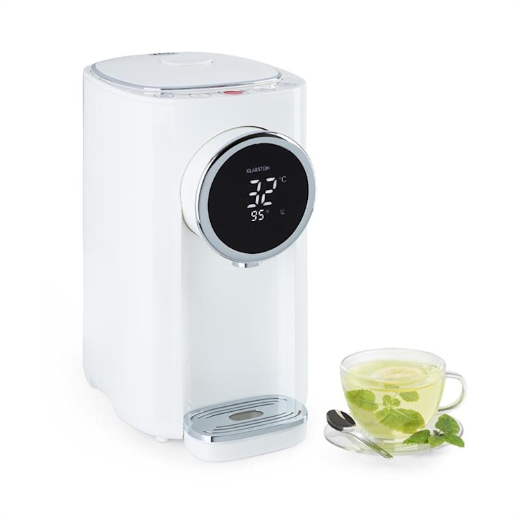 Hot Spring Plus distributore d'acqua calda 5l serbatoio d'acciaio inox 45-95 °C bianco Bianco