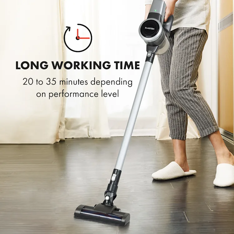 Clean Butler 4G Silent Cordless Vacuum Cleaner 16 kPa 0.8l HEPA10 Black Black