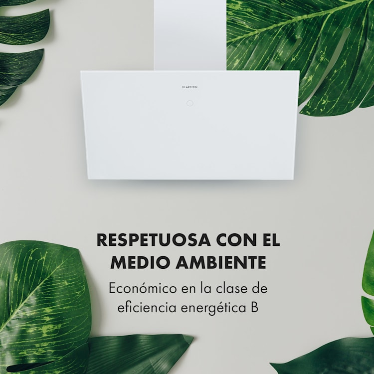 Laurel 60 Campana extractora de 60 cm Extracción de 350 m³/h Led Táctil Blanca 60 cm | Blanco