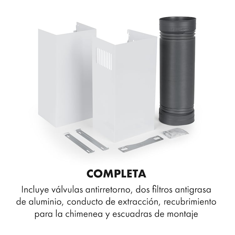 Laurel 60 Campana extractora de 60 cm Extracción de 350 m³/h Led Táctil Blanca 60 cm | Blanco
