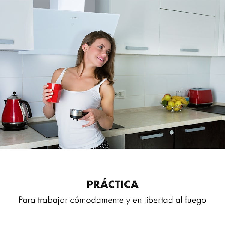 Laurel 90 campana extractora 90 cm aire de escape: 350 m³/h LED touch blanco 90 cm | Blanco