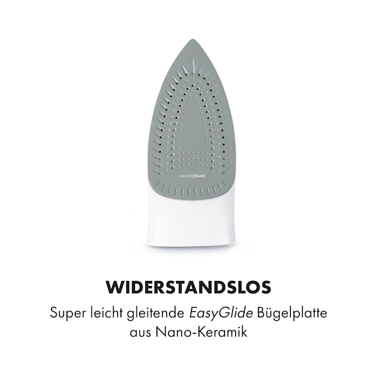 Steam Bro Dampfbügeleisen 2200W 300ml EasyGlide TouchSensor AntiCalc