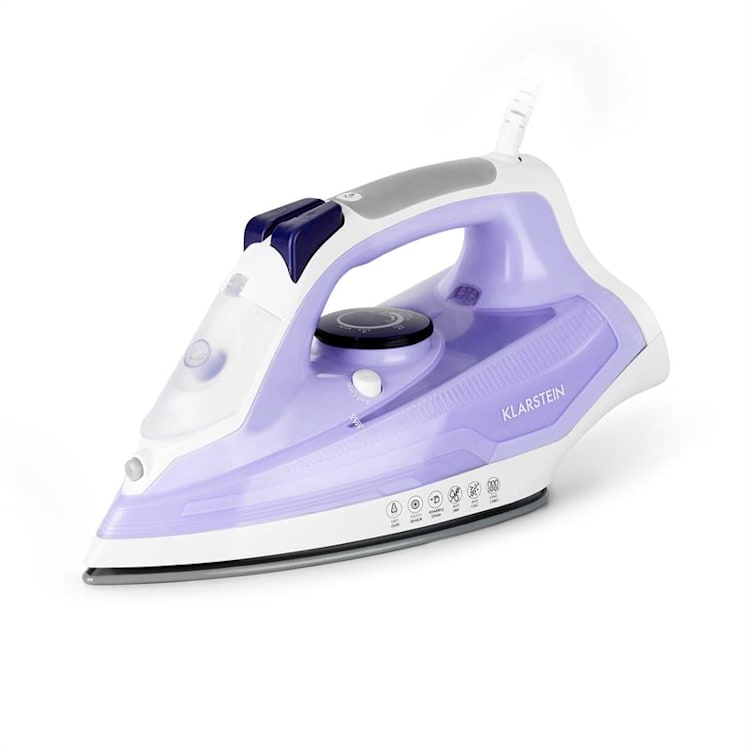 Steam Bro Ferro da Stiro 2200W 300ml EasyGlide TouchSensor blu