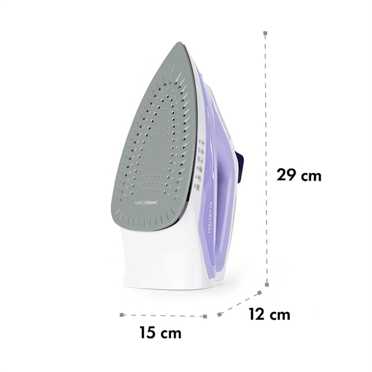 Steam Bro Ferro da Stiro 2200W 300ml EasyGlide TouchSensor blu